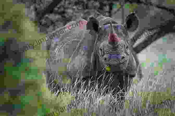 A Black Rhino Grazing In The African Bush Destination Wildlife: An International Site By Site Guide To The Best Places To Experience Endangered Rare And Fascinating Animals And Their Habitats