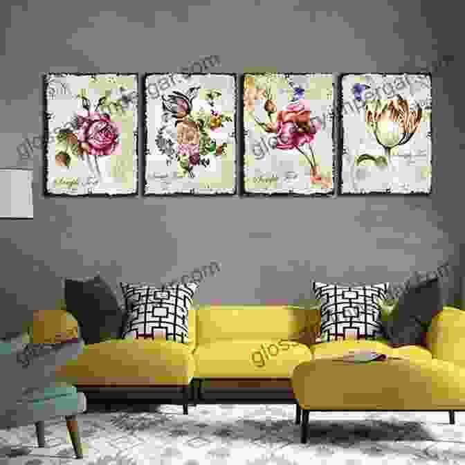 A Collection Of Jasmine Flower Art Prints Framed And Displayed On A Wall White Wash Jasmine Flower Photography Art Prints (Collect Art Prints In A Book)