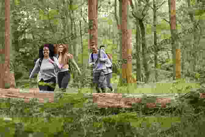 A Group Of People Walking Through A Forest, Their Faces Determined. Corrbed: A Younglings Of Dunnottar From The They Are My Song