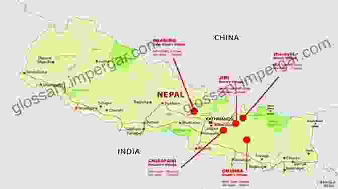 A Map Of Nepal Highlighting Key Trade And Transportation Routes Trade And Transport Facilitation Monitoring Mechanism In Nepal: Baseline Study