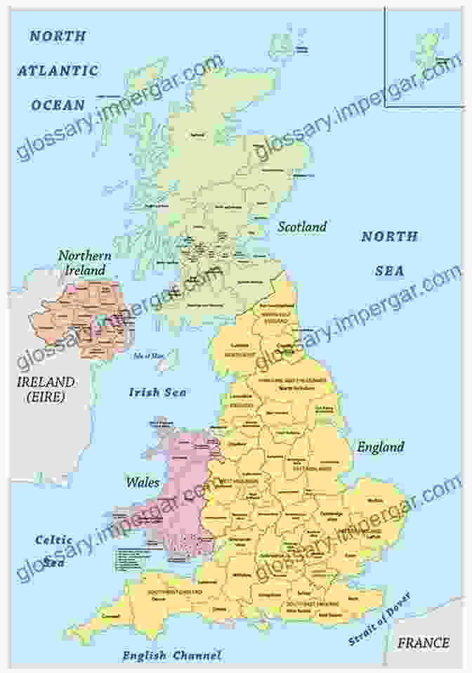 A Map Of The United Kingdom In 1500, Showing The Four Constituent Kingdoms Of England, Scotland, Wales, And Ireland. History For Common Entrance: The Making Of The UK 1485 1750