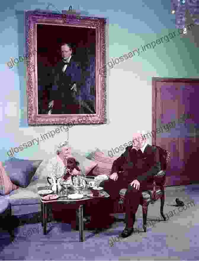 A Photo Of Winston Churchill Dining With Guests At A Dinner Table, Circa 1940s Churchill S Cookbook Georgina Landemare