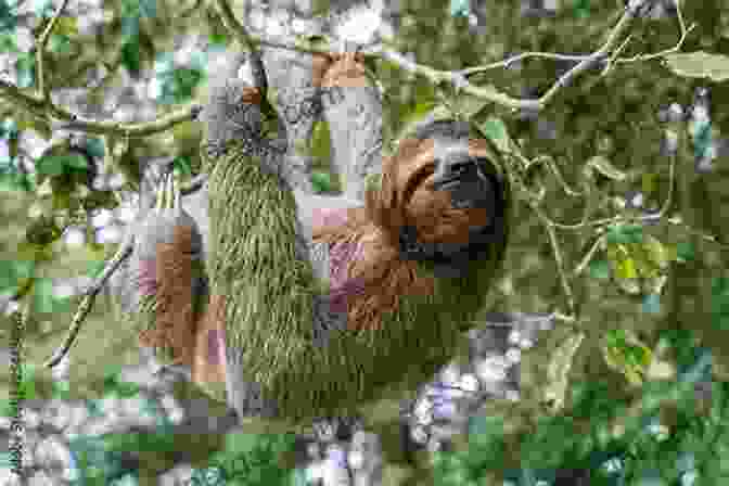 A Sloth Hanging From A Tree Branch, Its Expression Serene And Content The Little Of Sloth Philosophy (The Little Animal Philosophy Books)