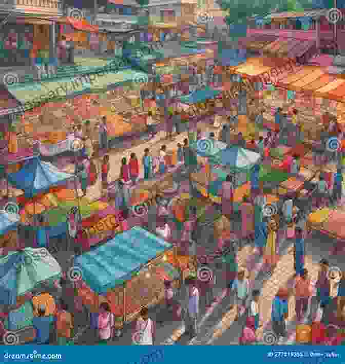 A Vibrant Image Of A Traditional French Market, Bustling With Vendors Selling Fresh Produce, Cheeses, And Pastries. FRENCH RECIPES COOKBOOK Grace Mathew