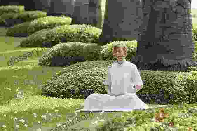 A Woman Meditating In A Park, Surrounded By Lush Greenery The Little Of Sloth Philosophy (The Little Animal Philosophy Books)