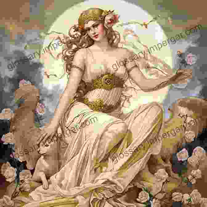 An Enchanting Depiction Of Aphrodite, The Goddess Of Love And Beauty, Emerging From The Sea Foam Pagan Meditations: The Worlds Of Aphrodite Artemis And Hestia