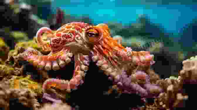 An Octopus Displaying Its Exceptional Camouflage Abilities, Blending Seamlessly Into Its Surroundings. Octopus Squid And Cuttlefish: A Visual Scientific Guide To The Oceans Most Advanced Invertebrates