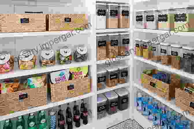 An Organized Pantry With Neatly Labeled Containers Beauty By Design: Refreshing Spaces Inspired By What Matters Most