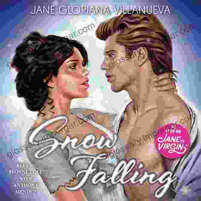 Book Cover Of 'In Falling Snow,' Featuring A Woman Walking Through A Snow Covered Landscape In Falling Snow: A Novel