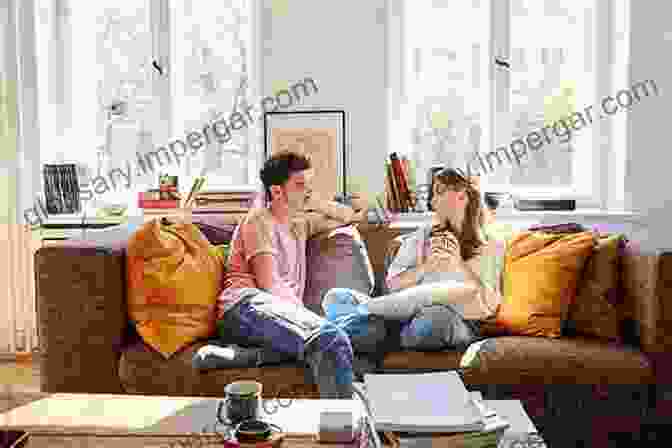 Couple Sitting On A Couch, Talking Boundaries With In Laws: Uncommon Guide On Preventing Your In Laws From Ruining Your Marriage Setting Healthy Boundaries For A Long Lasting Marriage Relationship