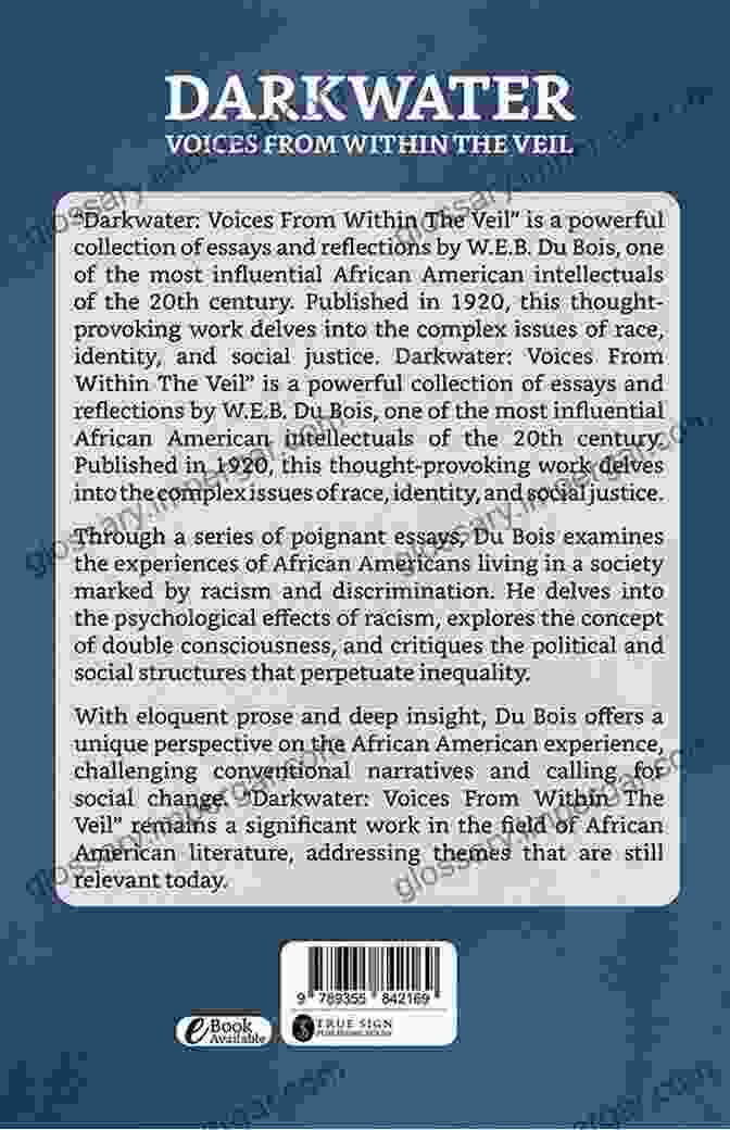 Darkwater Voices From Within The Veil Annotated Book Cover Darkwater: Voices From Within The Veil: Annotated