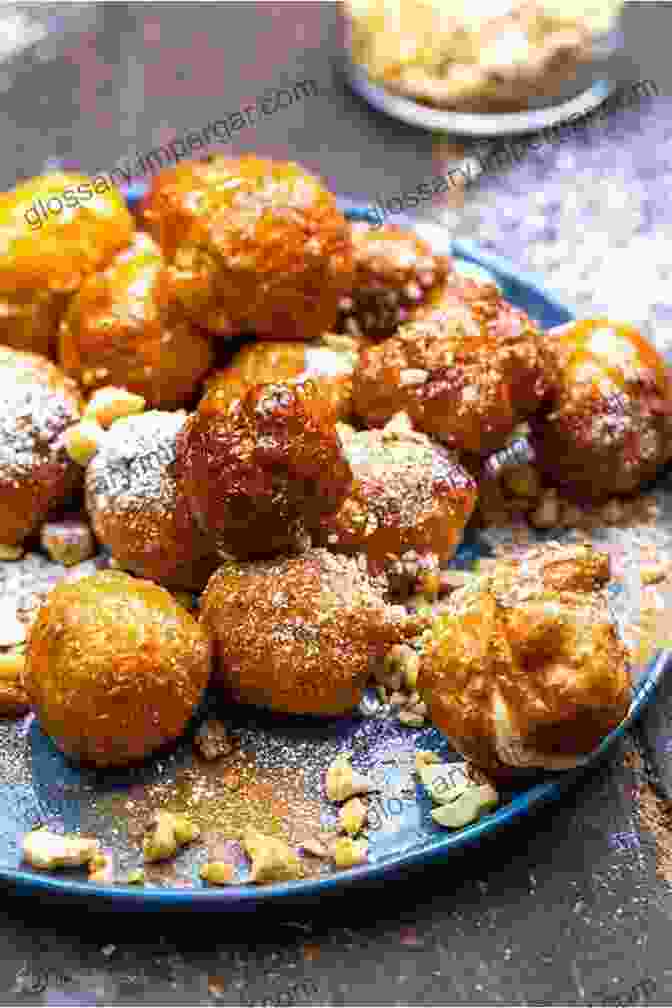 Golden Loukoumades With Honey Drizzle And Cinnamon Greek Cookbook Series: Delicious Greek Appetizers: Delicious Homemade Greek Appetizer Recipe One Can Make From Scratch With Detailed Instructions For (General Cookbook Healthy Appetizers