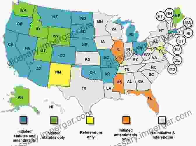 Historical Map Of States Adopting Initiative And Referendum Processes The Initiative And Referendum Almanac: A Comprehensive Reference Guide To The Initiative And Referendum Process Second Edition