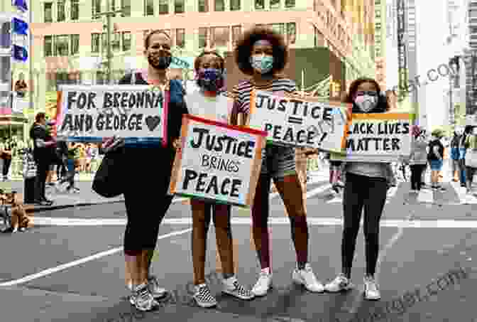 Image Of A Protest Against Police Brutality With Protestors Holding Signs And Chanting Slogans. Police State: How America S Cops Get Away With Murder