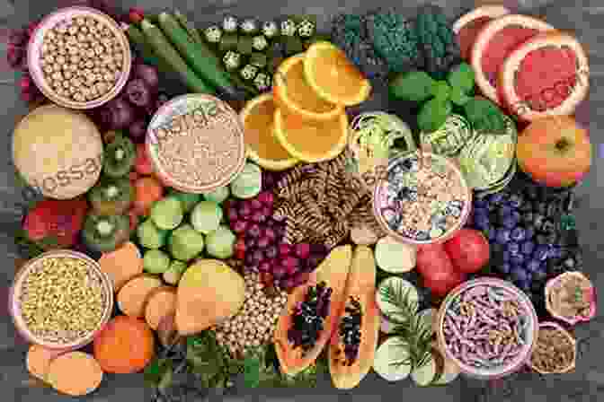 Image Of A Variety Of Nutrient Rich Foods, Including Fruits, Vegetables, Whole Grains, And Lean Protein. Food Bites: The Science Of The Foods We Eat