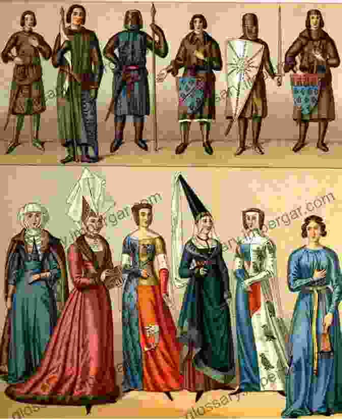 Late Medieval Fashion: A Blend Of Traditional Medieval Styles With Influences From The Renaissance. The Medieval World (History Of Fashion And Costume 2)