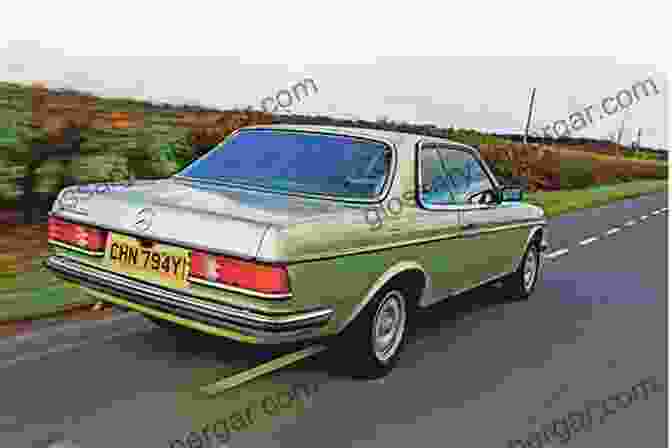 Mercedes Benz W123 Driving Through A Scenic Landscape Mercedes Benz W123: The Complete Story