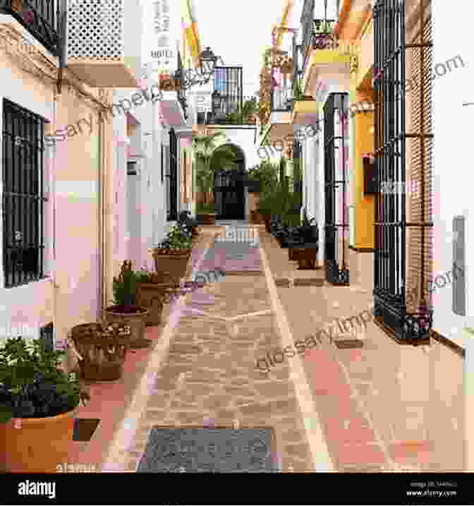 Narrow Cobbled Street With Whitewashed Houses And Balconies In Marbella Old Town Costa Del Sol: Marbella (50 Images)