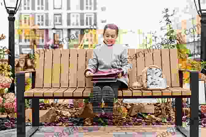 Picture Of A Woman Sitting On A Bench In A Serene Garden, Absorbed In A Book. A Nice Little Place On The North Side: A History Of Triumph Mostly Defeat And Incurable Hope At Wrigley Field