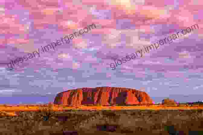 Scenic View Of Uluru (Ayers Rock) At Sunset Eastern Australia A Tour: Birds And Wildlife (Birding Travelogues)