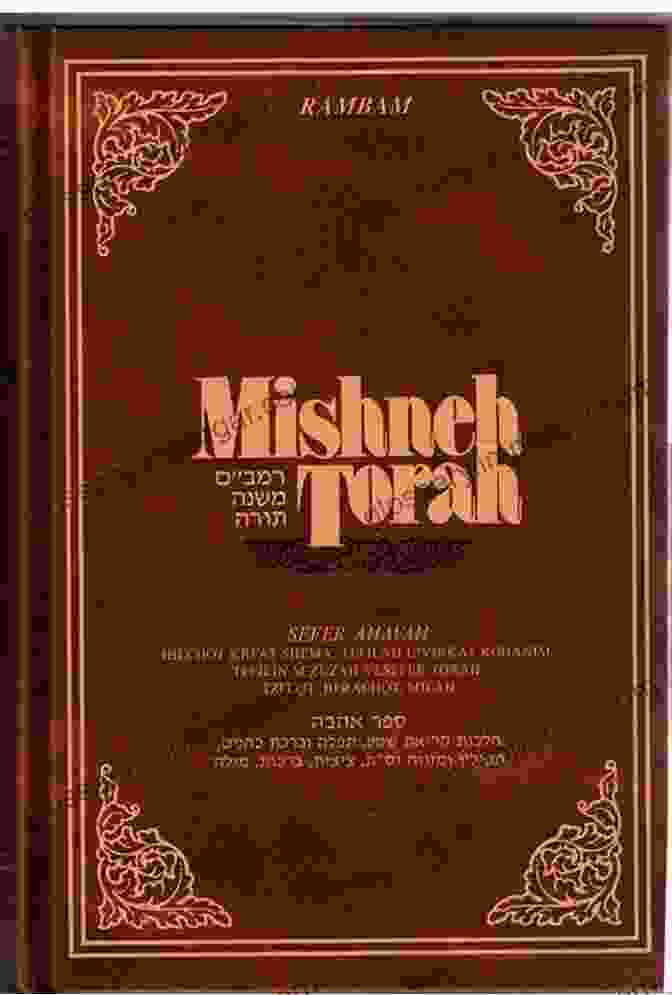 The Mishneh Torah, A Large Book With A Red Cover Maimonides: Life And Thought Moshe Halbertal