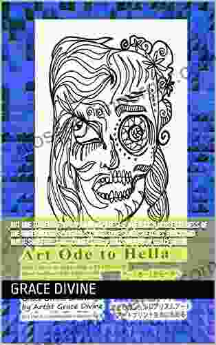 Art Ode To Hella FOR JAPAN IN JAPANESE IN ENGLISH Norse Goddess Of The Underworld Spiritualist Art Style Skull Sketches Black And White Surrealist Art JAPANESE AND ENGLISH AND SOME IN ENGLISH)