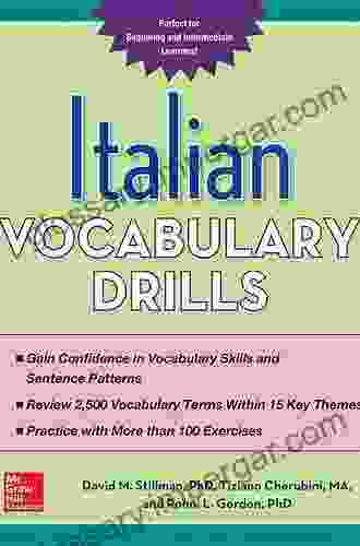 Italian Vocabulary Drills Tiziano Cherubini